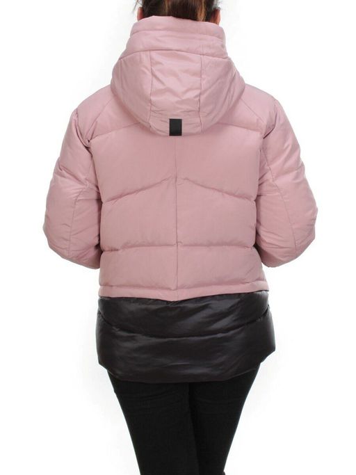 21068 PINK Куртка зимняя женская FLANCE ROSE (200 гр. холлофайбера) - Fashion фото 5