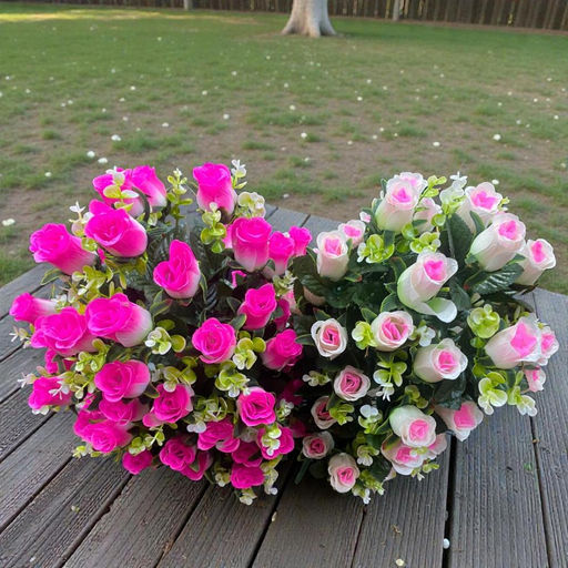 Розы, ОГРОМНЫЙ букет 36 голов, высотой 70 см - Buro фото 2