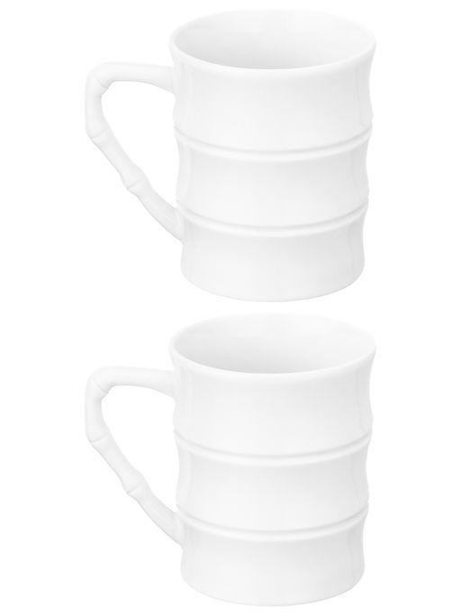 Набор кружек 2 пр. 300 мл 11,5*8*9,5 см "Бамбук", фарфор