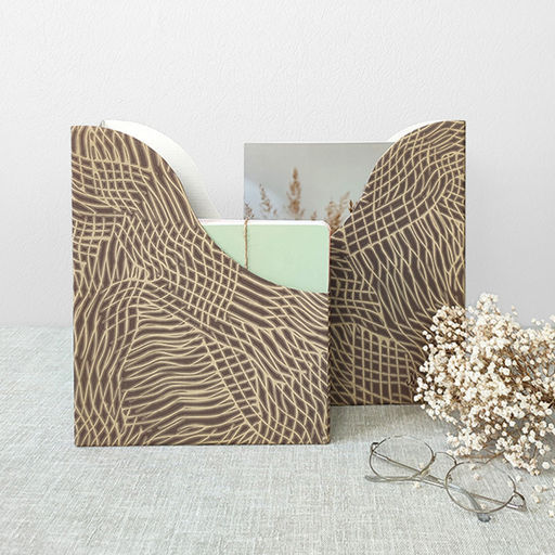 VAL MN-3VP-85 Лотки для бумаг верт., 31*23.5*8.5 см, набор 6 шт., MONET NIGHT, шт - Valiant фото 14