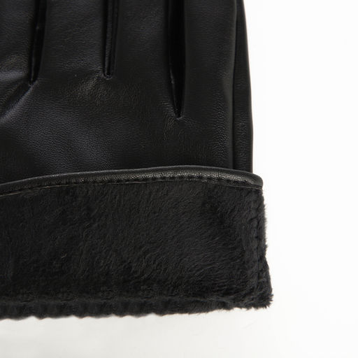 Перчатки женские, без утеплителя, безразмерные, чёрные