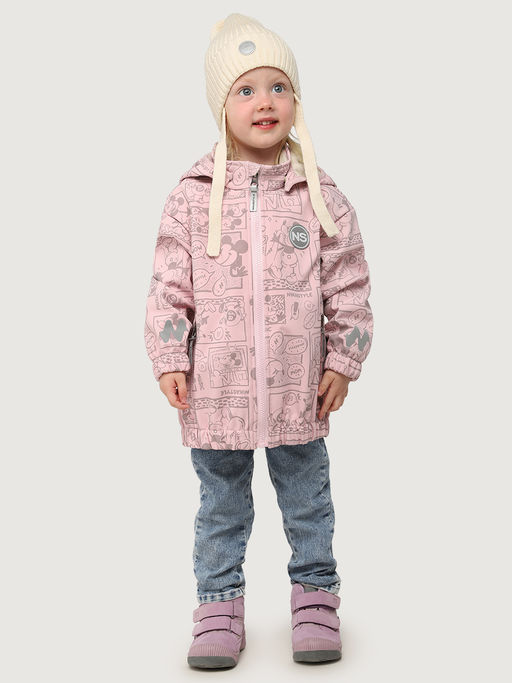 Ветровка 4л15826 пудра - Nikastyle фото 4