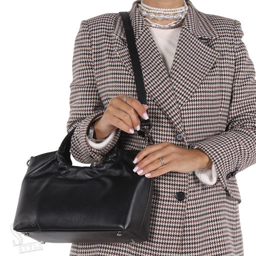 Сумка женская кожаная 3576VG black Vitelli Grassi  в Новосибирске