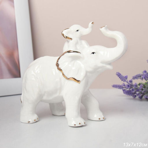Статуэтка Слоны 12х13 см / B1915 /уп 36/ - Галеонтрейд фото 8