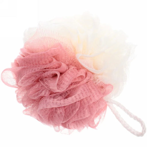 Цена за 3 шт. Мочалка для тела полипропиленовая "Ultramarine - Шарм", микс три цвета, 60грамм