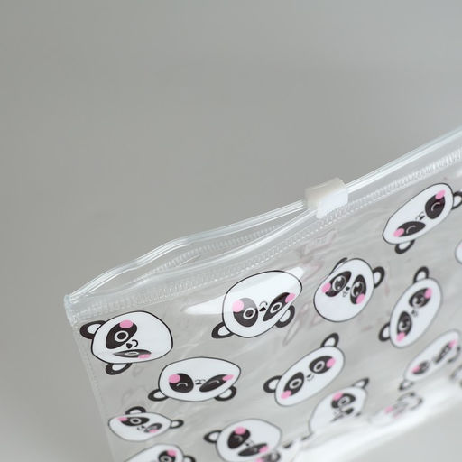 Набор Панда, косметичка, расчёска, мелок для волос, 2 резинки, блокнот 10х10 см, 16 л. МИКС - Simaland фото 8