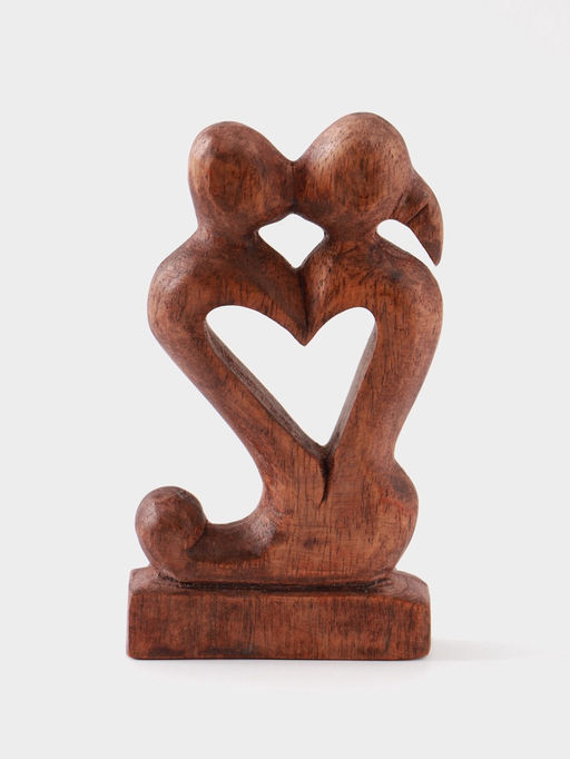 Сувенир Поцелуй, 15?9?3.5 см, дерево