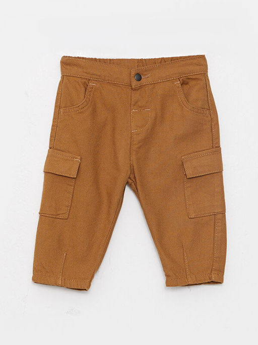 Beli Lastikli Basic Erkek Bebek Pantolon
