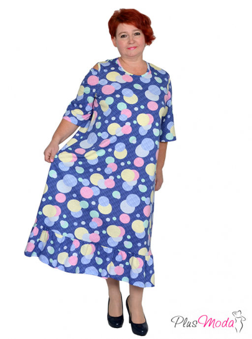 Платье Модель №1513 размеры 44-84 - Plusmoda фото 9