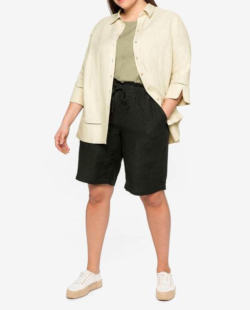 Блузка, бежевая - Sheego фото 3