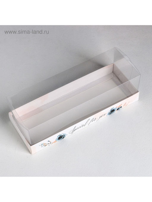 Цена за 5 шт. Коробка кондитерская Special for you, 26×8×9.5 см