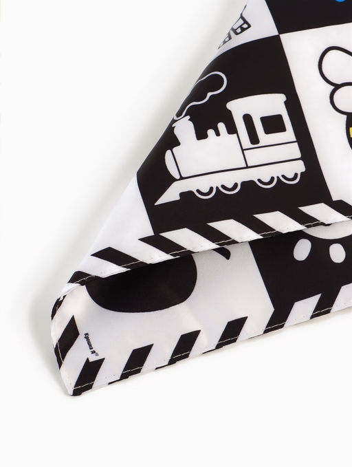 Платочек-шуршалка, игрушка по методике Г. Домана, 27×27 см