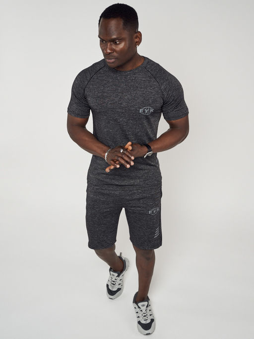 Спортивный костюм летний мужской темно-серого цвета 2225TC - FUYOUKAI фото 12