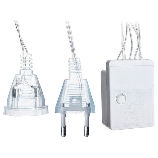 Электрогирлянда-занавес 3*2м, 320 ламп, белый теплый, в пакете