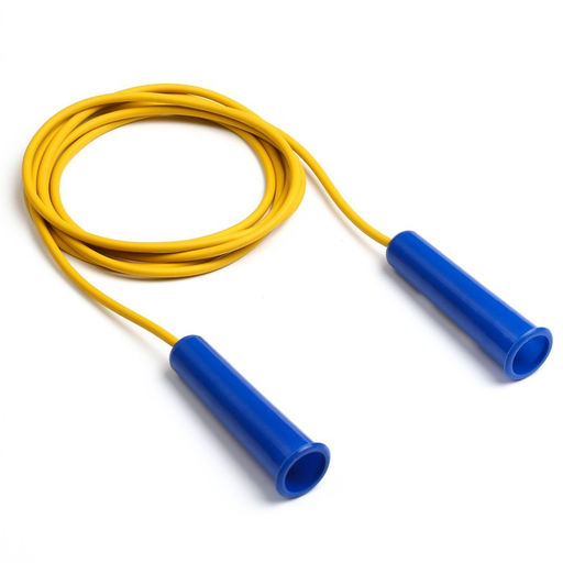 Цена за 10 шт. Скакалка детская, 2.5 м, регулируемая, серая