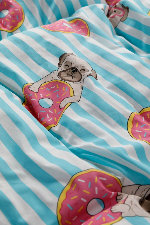 КПБ Мопсы бязь