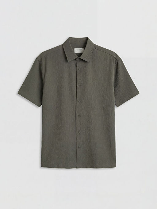 Regular Fit Erkek Dokulu G?mlek