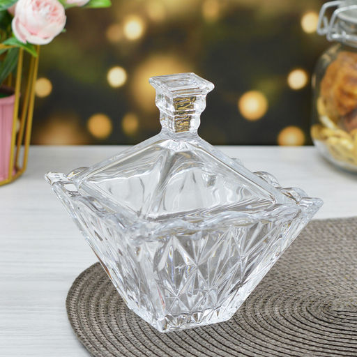 Ваза для конфет/печенья d-11см h-12,5см, 2021 TG, 2022 TG, 2023 TG