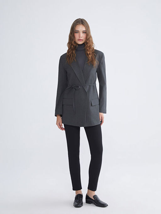 Beli Ku?akl? Kad?n Blazer Ceket