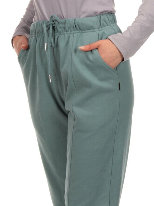 MC905-1 MENTHOL Брюки спортивные женские (100% хлопок) - Фабричный китай фото 4