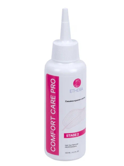 ETHERA Профессиональная смывка краски с волос / Comfort Care Pro Hair Dye Remover, 2 x 125 мл фото 4
