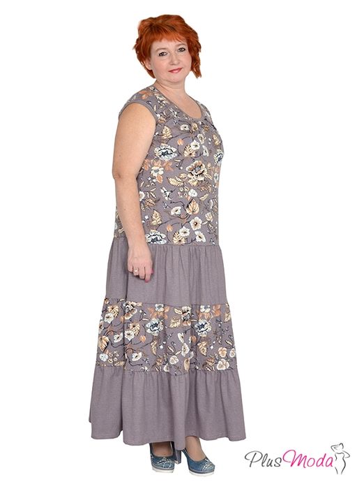 Платье Модель №1220 размеры 44-84 - Plusmoda фото 3