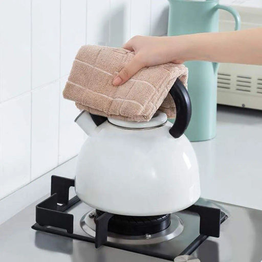 Салфетки для уборки из микрофибры 30x30 4 шт. клетка - Фабрика снов фото 3