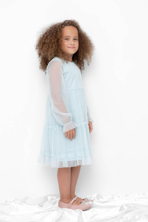 Crockid _ К 5854/зимнее небо платье для дев