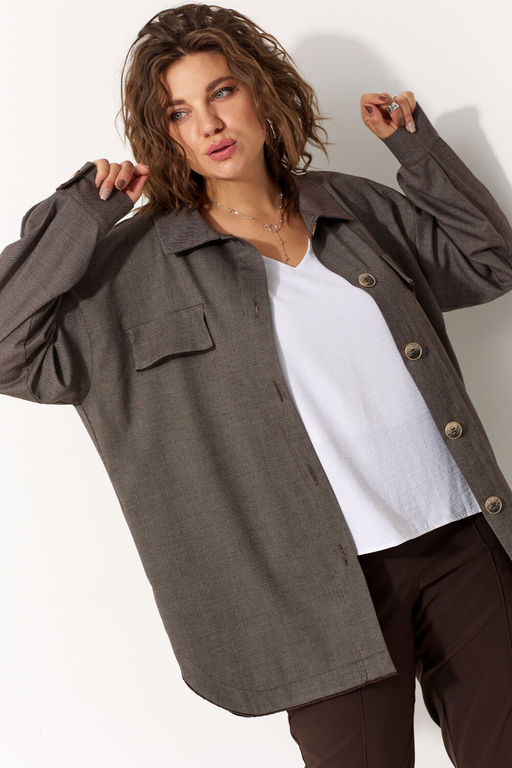 Рубашка BegiModa 4109 кора фото 4