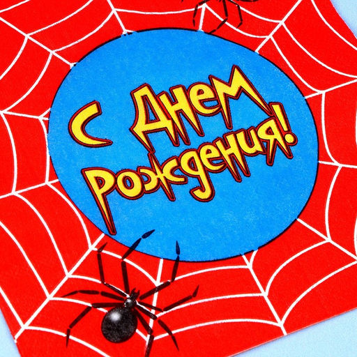 Набор для праздника С днём рождения. Паутина - Страна карнавалия фото 5