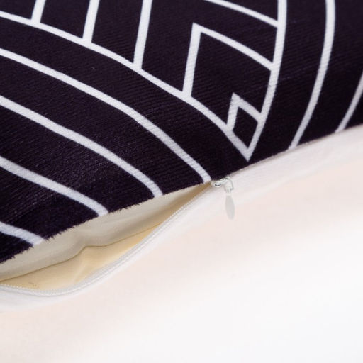 Наволочка декоративная Этель Геометрия Треугольники 40 х 40 см, велюр  фото 10