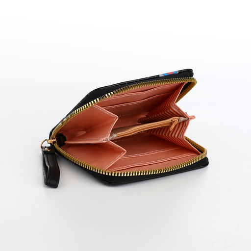 Кошелёк детский на молнии, чёрный