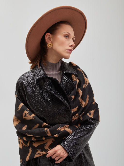 В составе шерсть и кашемир! теплый двусторонний палантин - Tantino фото 11