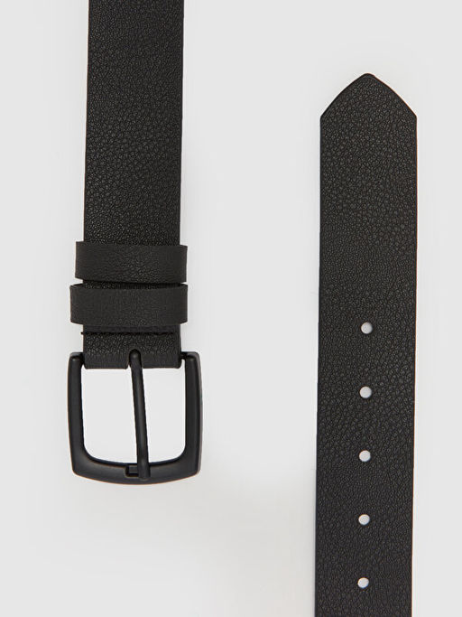 Deri G?r?n?ml? Erkek Kemer - Waikiki фото 3