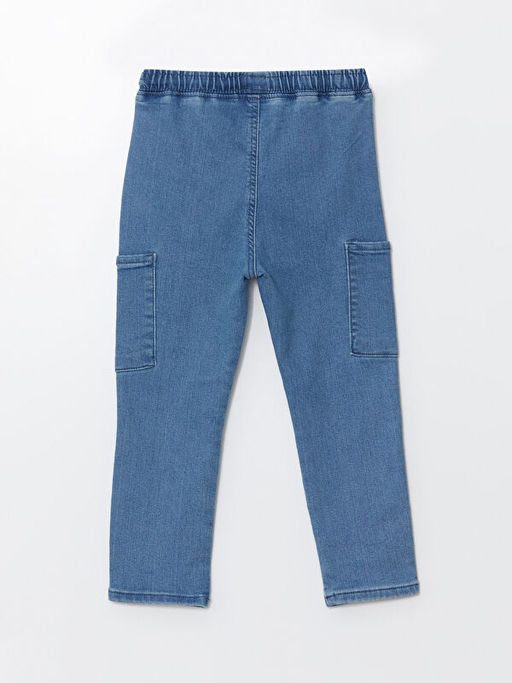 Beli Lastikli Basic Erkek Bebek Jean Pantolon - Waikiki фото 3