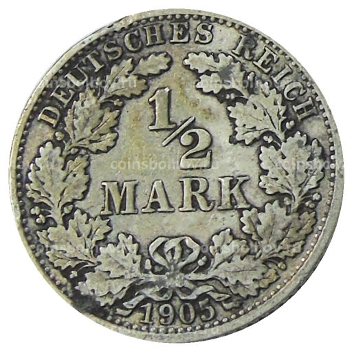1/2 марки 1905 года A Германия