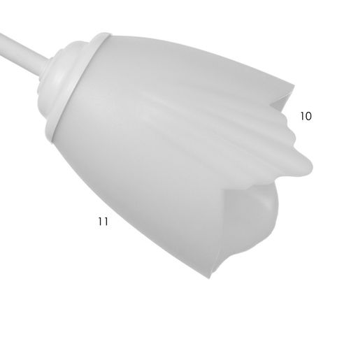 Люстра «Оникс» BayerLux 2×15 Вт E27, белый, 50×15×15 см