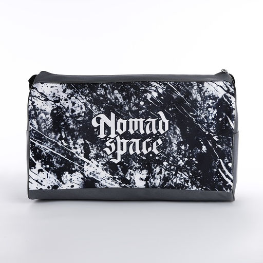 Сумка спорт Space, 40*24*21, отд на молнии, серый - NAZAMOK KIDS фото 2