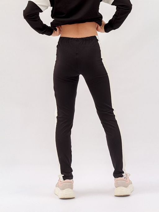 CRB wear / CWJG 90113-22 Костюм для девочки (джемпер, брюки),черный/Ex.Cherubino