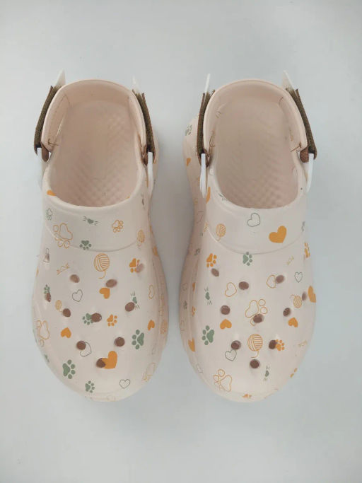 Шлепанцы на высокой платформе ЭВА