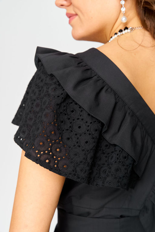 Платье EVA GRANT 7225В черный