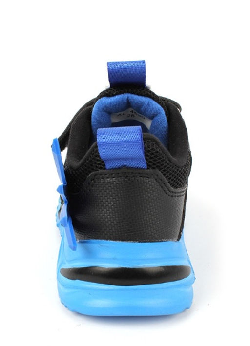 AL 4690 Полуботинки типа кроссовые детские, черный - Antilopa фото 3