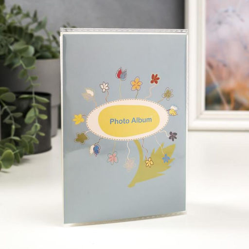 Цена за 2 шт. Фотоальбом на 36 фото 10×15 см «Голубой»