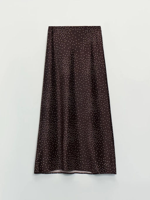 Атласная юбка миди ZR2604013505-257 / Zarina фото 7