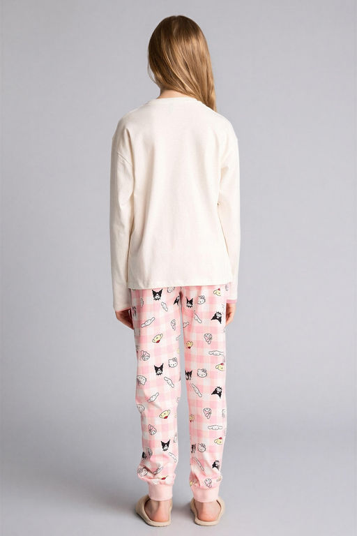 %100 Pamuk D_sney L_lo & St_tch 2li Pijama Tak_m_ K_z Bebek - Defacto фото 6