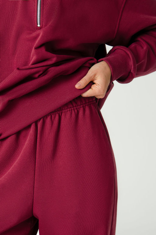 Арт. 2-542/1 Костюм женский с брюками 44-50 (4 шт) Цвет:бордовый - Калинка фото 9