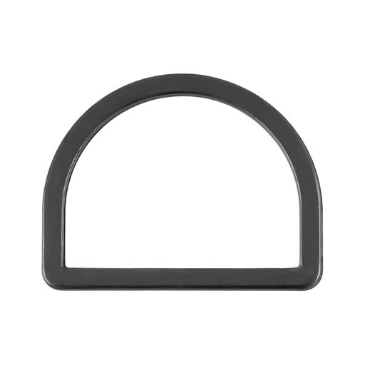 Фурнитура сумочная металл Gamma GH 22/30 Полукольцо литое d 30 мм 10 шт. №06 под черный никель