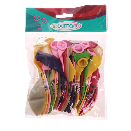 Шар латексный 12" «Минни Маус», пастель, 1-сторонний, набор 25 шт., МИКС