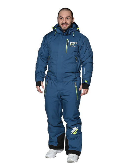 Комбинезон A-89031 Серо-голубой