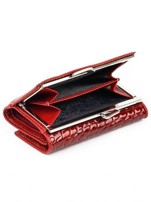 Маленький женский кожаный кошелек Sergio Valentini СВ 8134/1-004 фото 3